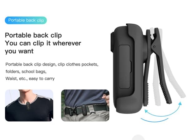 FOUKWAKC H7 64GB 1080P Thumb Action Camera, Mini Body Cameras, Wearable Pocket Vlogging Camera with Magnetic Lanyard, Small Portable Body Cam Helmet Cam for Work, Cycling, Travel, Pet Walking