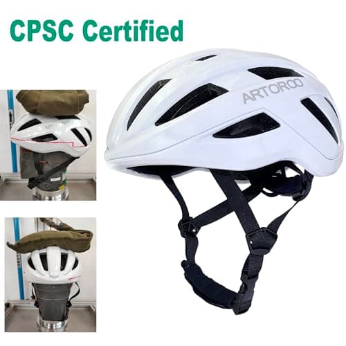 Bike Helmet for Adults-Removable Liners & Size Adjustable- Road Bicycle Helmets in Mountain, for Youth & Adult Men and Female