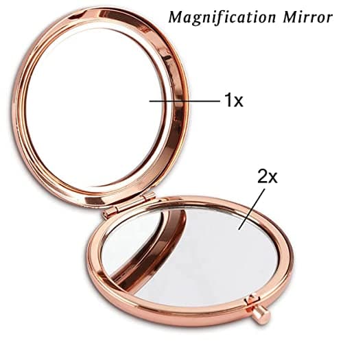 Inspirational Gifts for Women Girl, Personalized Gift for Adult Teen, Compact Mirror for Friend Sister Daughter Wife Mom, Birthday Graduation Mothers Day Basket Stuffers B0CSFWSZKC