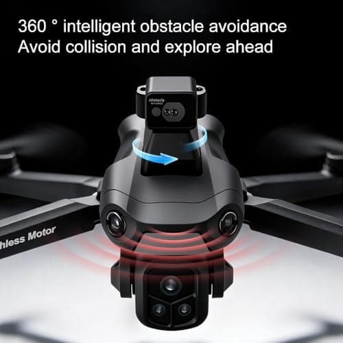 V918 GPS Drone with 8K Camera for Adults, RC Drones with 5 inch HD Screen, 60 Mins Flight Time, 3KM Long Control Range, 360° Obstacle Avoidance, Headless Mode, Auto Return, Circle Fly and Follow Me, Lightweight and Foldable Quadcopter for Beginner Gifts Toy, Under 249g