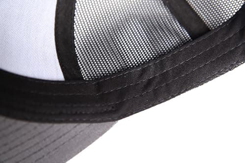 Dad Est 2025 2026 Hat for Men New Dad Gifts Customization Leather Patch Trucker Hat