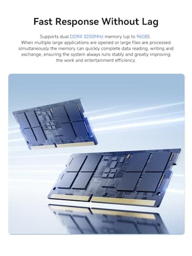 MINISFORUM AI Mini PC M1-1295 Barebone with Intel Core i9-12950HX (16C(8E+8P)/24T, up to 5,0 GHz), Mini Computer DDR4 RAM PCIe4.0 SSD, Dual Display with HDMI 2.1/DP, 5X USB Ports, WiFi 6E,BT 5.2