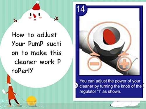 VINGLI Pool Vacuum Cleaner Automatic Sweeper Swimming Pool Creepy Crawler Vacuum with 33FT Hoses (Navy Blue&White)