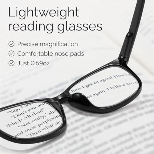 CCVOO 2.25 Reading Glasses for Women, Eye glasses, Blue Light Readers for Women, Cheaters