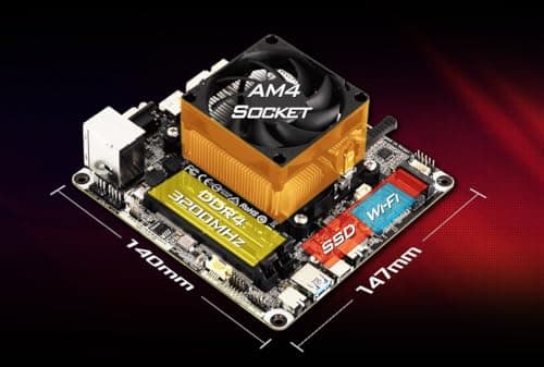 ASRock DESKMINI X300W Barebone