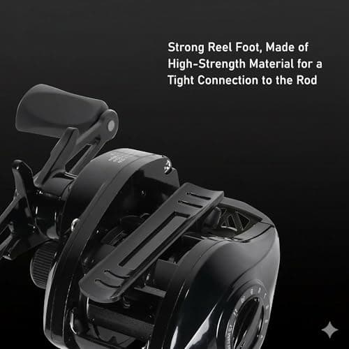 Metal + Nylon Baitcasting Reel - 7.2:1 High-Speed, Metal Spool, Dual Magnetic Brake, 8kg Drag, Long-Casting Anti-Backlash Lure Reel for Bass & Multi-Species Fishing