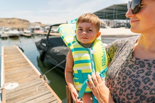 Full Throttle Infant Baby-Safe USCG Approved Life Jacket