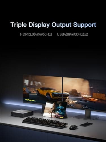 MINISFORUM MS-01 Mini Workstation Core i9-13900H 32GB RAM 1TB SSD Mini PC, HDMI+2X USB4 8K Display, 2x10G SFP+ Port, 2x2.5G LAN Port, Support M.2 2280/22110/U.2 SSD/RTX 3050 Graphics Cards