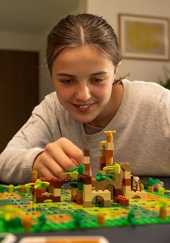 Monkey Palace - LEGO Board Game, Brick Building Strategy Board Game for Kids 8-12, Family Fun for Adults, LEGO Fun Toys for Kids & Families, 2-4 Players Ages 10+, 45 Minute Playtime