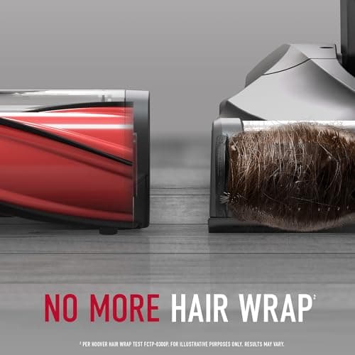 Hoover WindTunnel Swivel Pet Bagless Upright Vacuum Cleaner forhome use on Carpet and Hard Floors, Corded Upright Vacuum Cleaner for Pet Hair, Lightweight Design, Swivel Steering