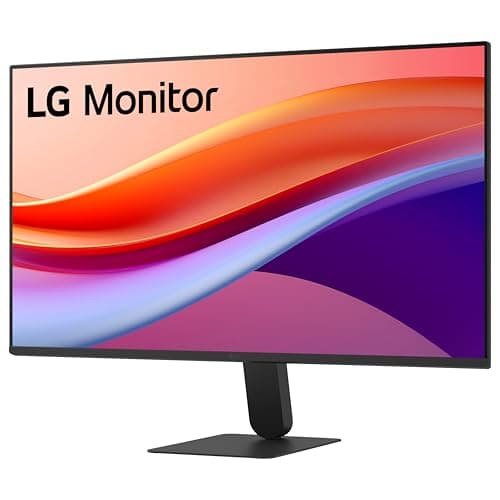 LG 27U411A-B 27-inch Full HD (1920 x 1080) IPS Computer Monitor, 120Hz, HDR10, Reader Mode, Flicker Safe, HDMI, Slim Stand Base, Black