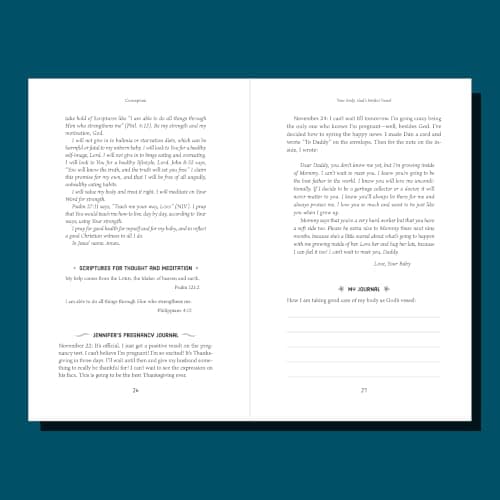 Praying Through Your Pregnancy: A Week-by-Week Devotional for Expecting Moms | Christian Pregnancy Journal | Gift for First-Time Moms 0800746015