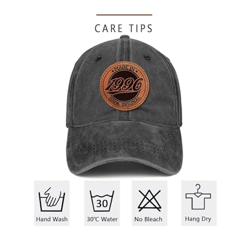 30th Birthday Gifts for Men 30th Birthday Decorations Him Male 30 Year Old Birthday Gifts 100% Cotton Hat B0CWTVXF3B
