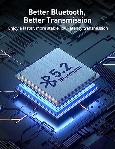 Wireless Headphones, Hsoipn Bluetooth 5.2 Stereo aptX Wireless Earbuds Bass Bluetooth Earbuds Bulit-in Mic with 16H Playtime, Magnetic, IPX7 Waterproof Perfect for Sport, Gym