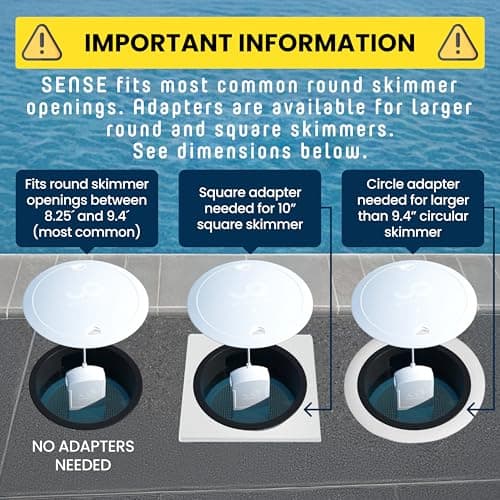 WaterGuru Sense S2 Smart Pool Monitor – Digital Pool & Spa Water Tester for Chlorine, pH, CYA & Alkalinity – Wi-Fi Enabled – Includes C5 Cassette, Float Ring & Batteries