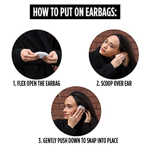 Sprigs Earbags Bandless Ear Warmers/Earmuffs with Thinsulate Ear Muffs For Winter