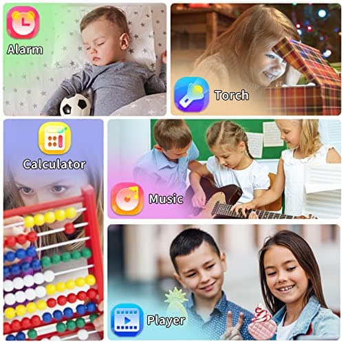 Kids Smart Watches Girls Gifts Age 3-12, Smart Watch for Kids with 39 Games Camera Video Recorder Music Player Alarm Calculator Stopwatch Flashlight Pedometer Gift Toys for Girls Ages 5 6 7 8 9 10