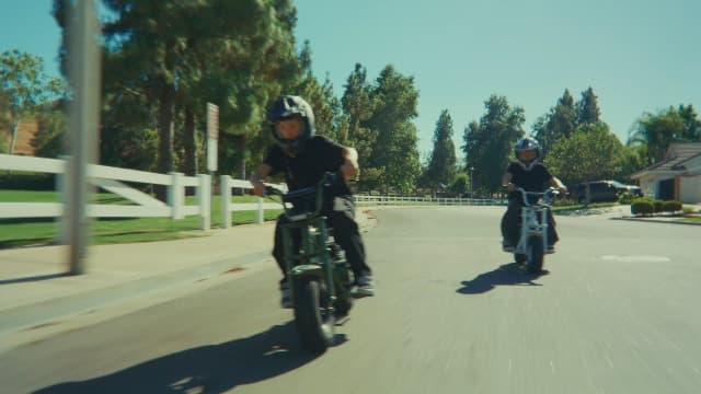 HOVER HEART Mini Bike, Gas Dirt Bike, Minibike, Gas Powered Mini Bikes for Adults, 99cc-4 Stroke Pit Bikes with Led, Dirtbike Motorcycle Max Load 200 Lbs, Speed 34.5 KM/H, Age13+ Hoverheart