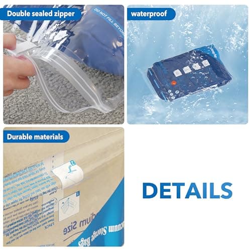 Travel Vacuum Bags With Pump,Vacuum Storage Bags with Electric Pump 8 Combo (2 J/2 L/2 M/2 Small), Plastic Packaging Bags,Travel Vacuum Bag For Luggage,Clothes, Pillows, Comforters, Blankets, Bedding