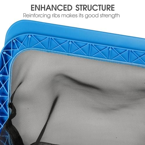 Pool Skimmer Net with Self-Repair Fine Nylon Mesh Bag, Pool Leaf Rake for Above Ground Pools & In-ground Pools, Pool Nets for Cleaning - Original Series(No Pole)