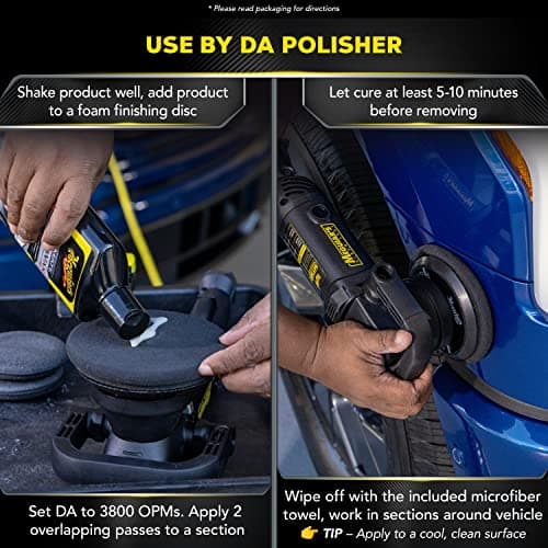 Meguiar's Ultimate Liquid Wax, Improved Liquid Car Wax Formula for Durable Protection that Shines, Premium Towel and Applicator Pad Car Accessories Included, 16 Oz Bottle