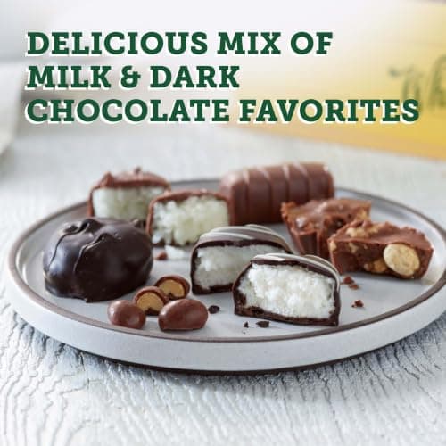 WHITMAN'S SAMPLER Assorted Milk & Dark Chocolate Candy Gift Box, 10 oz.