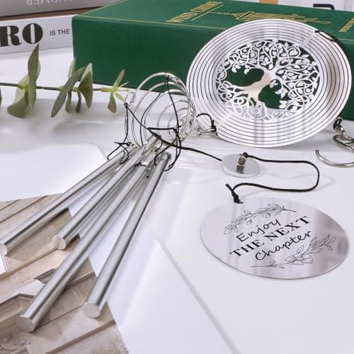 2026 Retirement Gifts for Women Coworker Teacher Nurse Boss Grandma Mom Friend, Retiree Gift Idea Leaving Going Away Gifts Retirement Gift for Women Men, Happy Retirement Wind Chimes Retired Gifts B0CHM6RJL5