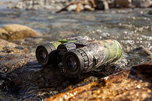 Barska Blackhawk 42mm Binoculars – Waterproof Fogproof, BAK-4 Prism, Multi-Coated Optics, Rugged Rubber Armor, for Hunting, Bird Watching & Outdoor Use