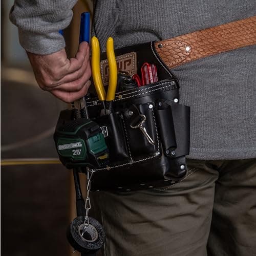 AWP Tool Pouch, Electrician Tool Pouch, Premium, Professional Multi-Pocket Organizer