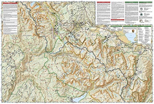 Mammoth Lakes, Mono Divide Map [Inyo and Sierra National Forests] (National Geographic Trails Illustrated Map, 809)