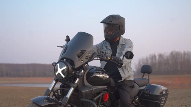 1Storm Dual Sport Motorcycle Motocross Off Road Full Face Helmet Dual Visor: HF802