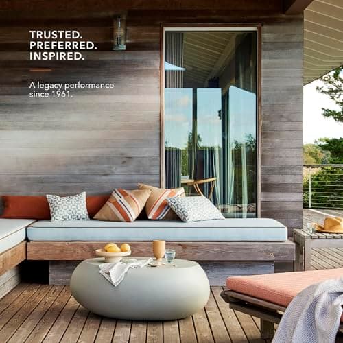 Sunbrella Outdoor Fabric by The Yard | Canvas Taupe | Official Sunbrella Seller | Indoor or Outdoor Upholstery Fabric for Chairs, Cushions, Drapery, Pillows, Furniture