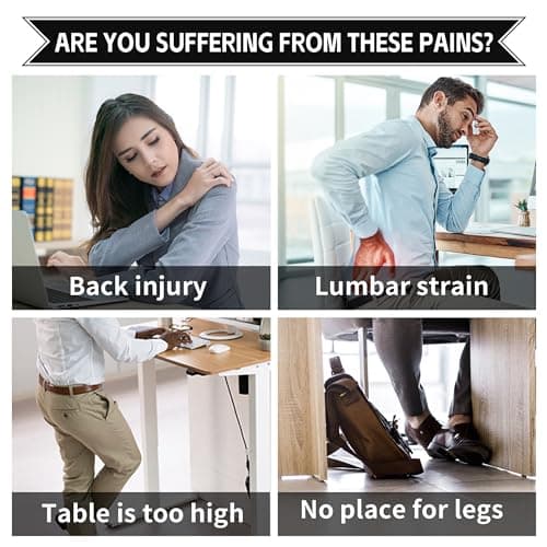 Ergonomic Drafting Chair,Standing Computer Desk Chair,Foot Ring,Lumbar Support,Swivel Task Chair-Black