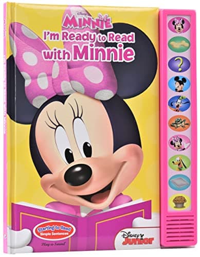 Disney Minnie Mouse - I'm Ready to Read with Minnie Sound Book - PI Kids