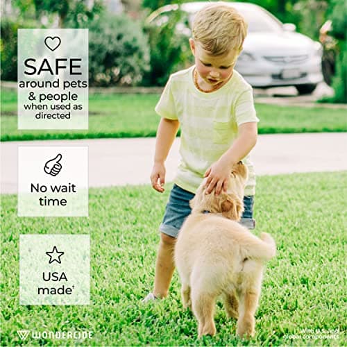 Wondercide - Outdoor Pest Control Spray with Natural Essential Oils - Mosquito, Ant, Flea, Tick, Insect Repellent, Treatment, Killer - Safe Around Pets Kids 32 oz