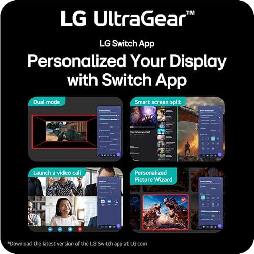 LG 24G411A-B 24-inch Ultragear Full HD (1920 x 1080) IPS Gaming Monitor, 144Hz (O/C), 1ms MBR, NVIDIA G-Sync Compatible, AMD FreeSync, HDR10, HDMI, DisplayPort, Slim Stand, Black