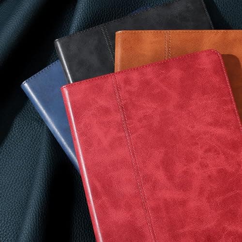 NANRUIL for Ipad Pro 13-inch Case M4/M5 2024/2025(Model:A3360/A3361/A2925/A2926) Genuine Leather Cover Protective Shell,Auto Wake/Sleep.Brown