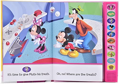 Disney Minnie Mouse - I'm Ready to Read with Minnie Sound Book - PI Kids