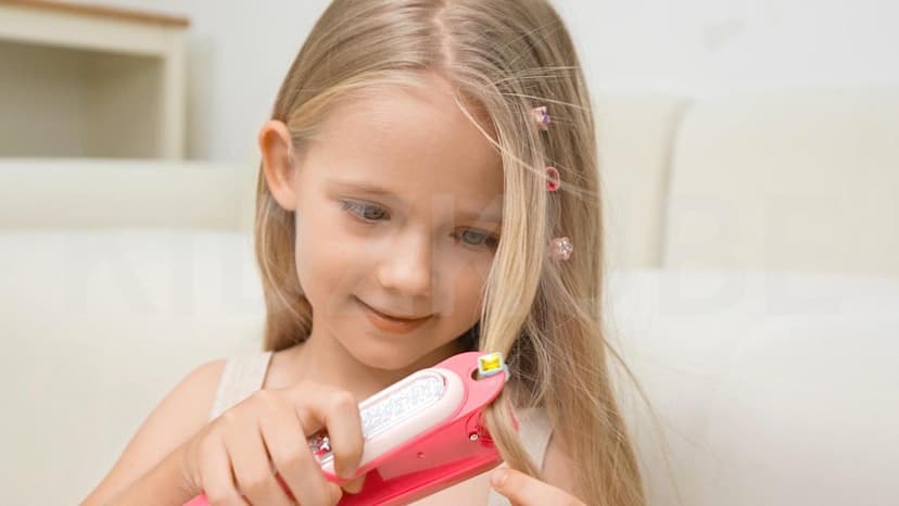 Hair Gem Stamper Kit, Bling Hair Jewels for Girls Toys, Hair Styling Tool with Reusable Shining Diamonds, Birthday Gifts Toys for Girls Ages 3 4 5 6 8-12