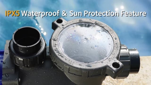 Aquastrong In/Above Ground Pool Pump High Flow Self Primming Swimming Pool Pump,Deep Blue
