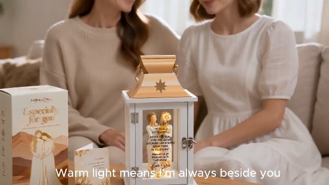 Homazing Sister Gifts Lantern - Unique Sister Gift Ideas for Mothers Day, Christmas, Thanksgiving