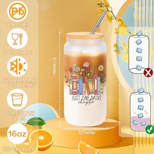 Book Lovers Gifts for Women, Accessories Bookish Gifts for Book Lovers Reading Readers Set of 8