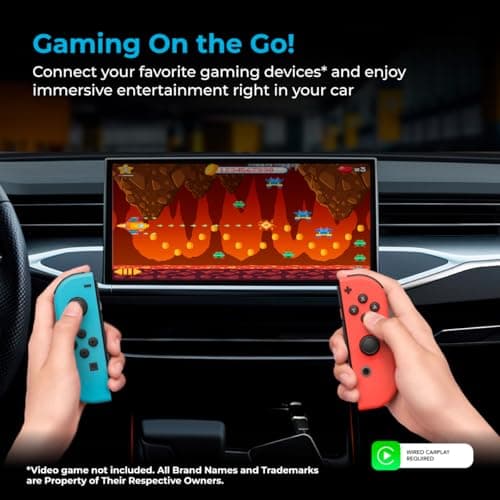 CarPlay TV Adapter - Convert Any Wired CarPlay to Wireless CarPlay - Plug in a TV Stick to Stream Netflix, YouTube, and More Right from Your car’s infotainment Screen