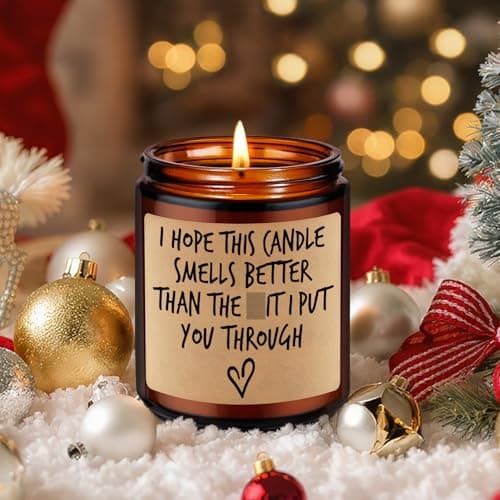 Fairy's Gift Candle I'm Sorry I Love You Gifts for Her Him Mom, Gifts for Wife, Grandma Girlfriend Wife Birthday Presents Ideas, Christmas Funny Presents for Women Men Dad Husband Boyfriend Parents