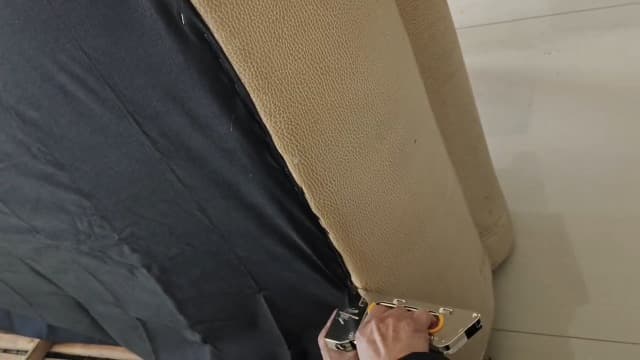 W 39inch by L 118inch Upholstery Cambric Dust Cover Fabric Replacement,Bottom Cloth Nonwoven Dust Cover for Chairs,Underside of Upholstered Furniture