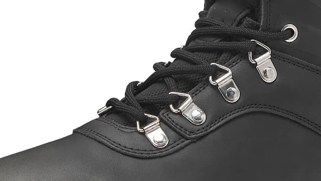 HI-TEC Aspen Mid Waterproof Men's Hiking Boots - Black or Brown, Medium or Wide Lightweight Outdoor Trekking Shoes