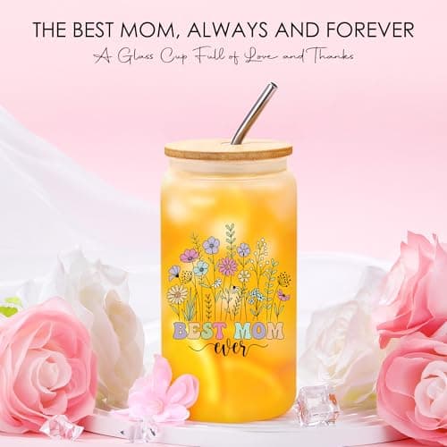 Gifts for Mom Birthday Gifts for Mom from Daughter Mothers Day Gift Ideas for Mama Best Moms Ever Gift Stuff Happy Birthday Mother Present Basket from Son Unique Things for Mothers Who Have Everything B0GSG1QS21