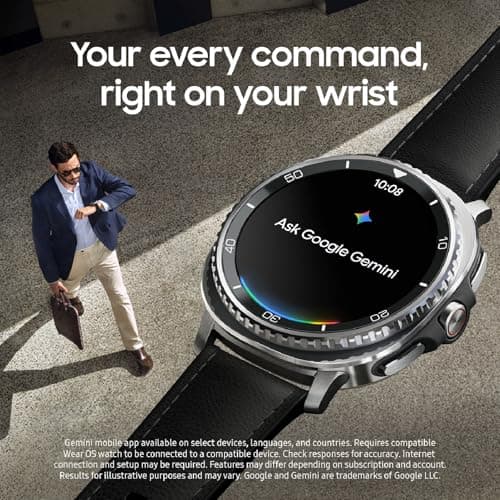 Samsung Galaxy Watch 8 Classic (2025) 46mm Bluetooth Smartwatch, Cushion Design, Rotating Bezel, Quick Button, Sleep Coaching, Running Coach, Energy Score, Black [US Version, 2 Yr Warranty]