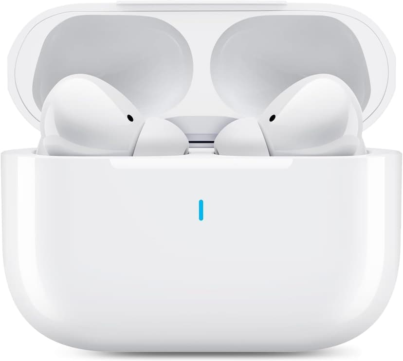 for Apple Earbuds Wireless Bluetooth Headphones [Clear Call & No Noise], Air Buds Pods Noise Cancelling HiFi Ear Pods Buds for for iPhone 17 16 15 iPad/Z Flip Z Fold/Galaxy/Switch