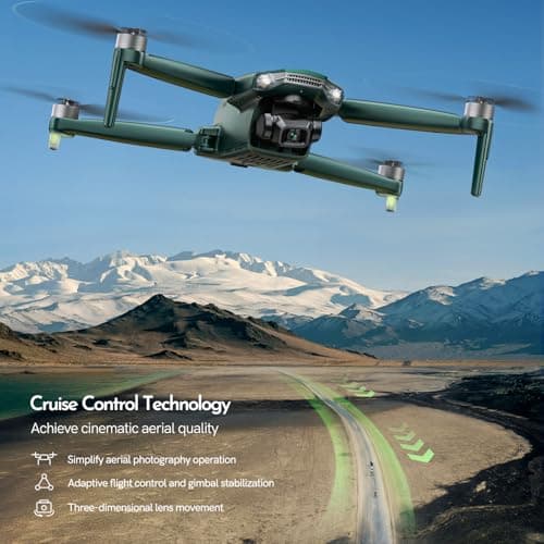 G11PRO 6K Drone with Camera for Adults, 4K/30fps Video, 3-Axis Brushless Gimbal, 70mins Flight Time with 2 Batteries, 10000ft Long Range, FAA compliance, Professional Drone with Auto Return